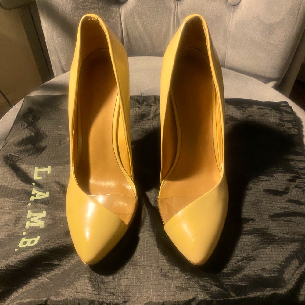 LAMB Harley pumps size 7 1/2 only wore twice